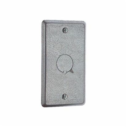 Thomas & Betts Steel City® 58-C-6 Utility Box Cover, 4 in L x 2-1/8 in W, Steel